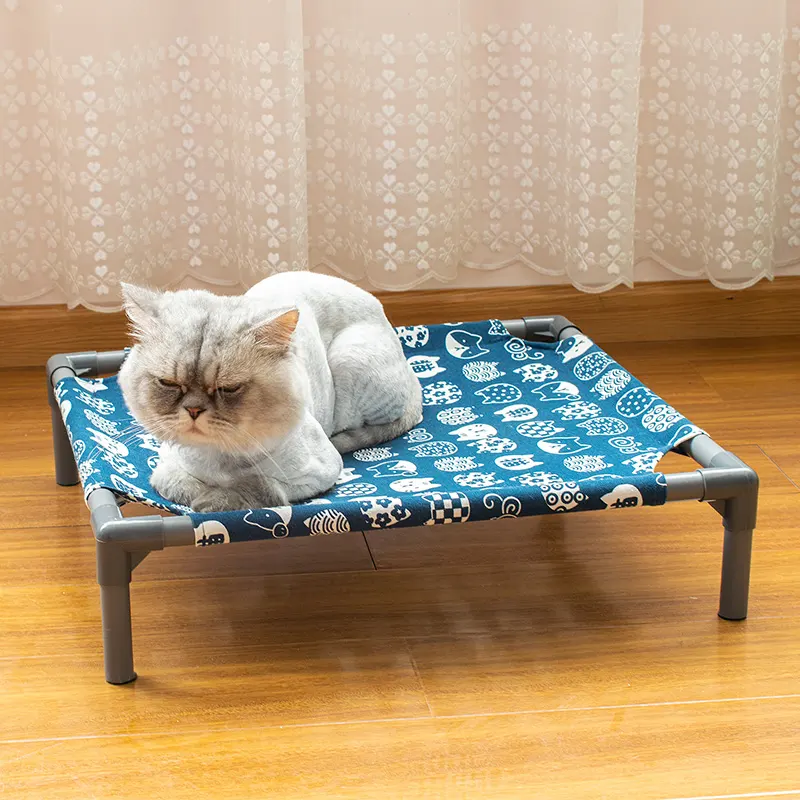 Metal Frame Elevated Pet Bed