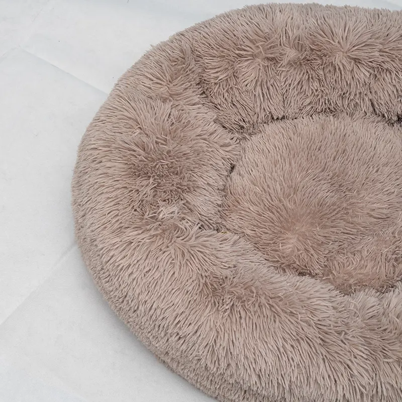Round Padded Pet Bed