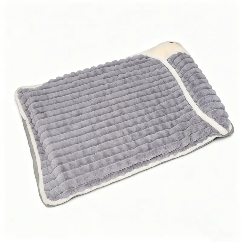Soft Faux Rabbit Fur Pet Bed Mat